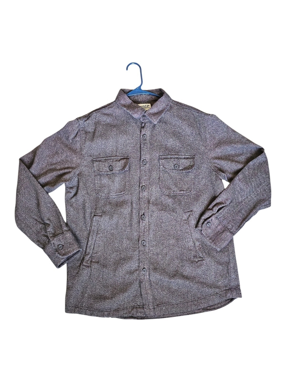 Grayers Outdoor Garments Men L Cold Weather Rated Heavyweight Flannel Shirt Jack